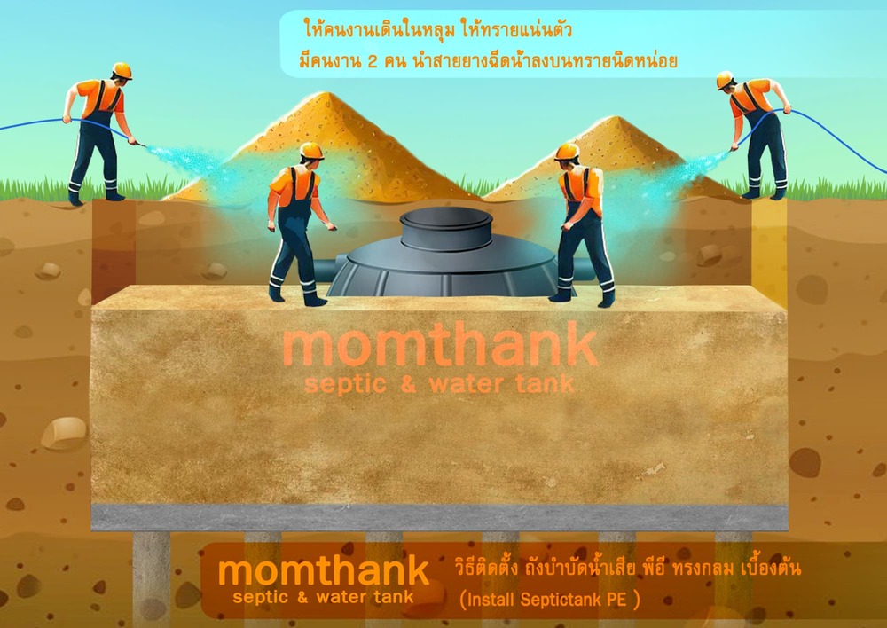 ถังบำบัดน้ำเสีย 5000 ลิตร ราคาแบบไร้อากาศ 