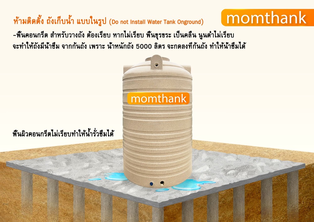 แท้งค์น้ำ 2000 ลิตร uv protect