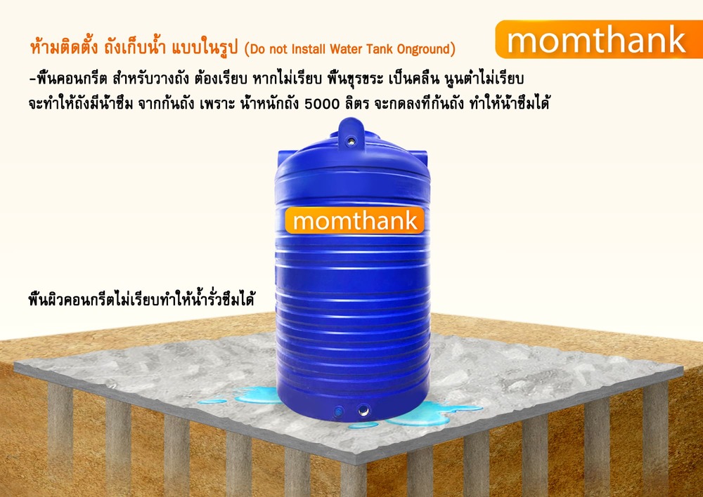 แท้งค์น้ำ 2000 ลิตร ราคาถูก