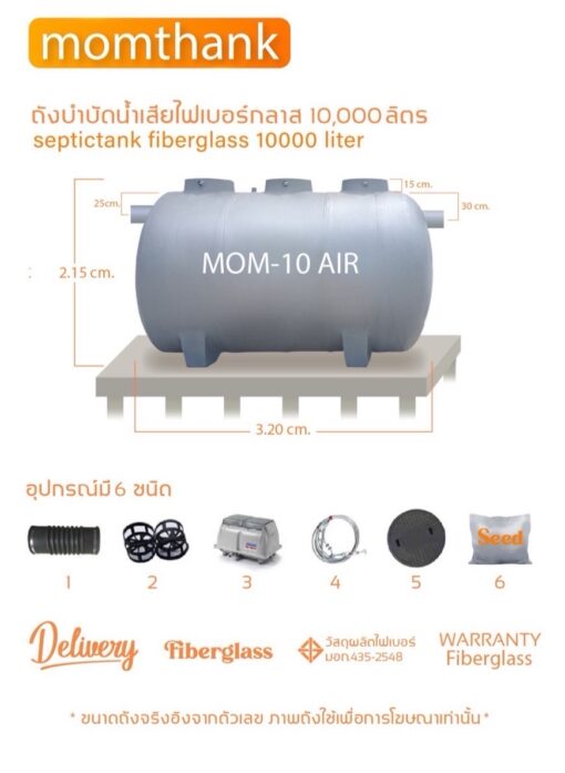 ถังบำบัดน้ำเสีย 10000 ลิตร ราคา